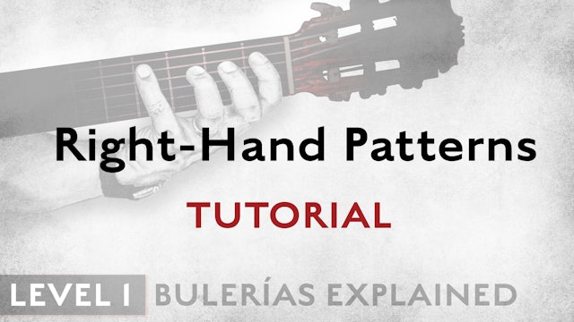 Bulerias Explained - Level 1 - Right-Hand Patterns - TUTORIAL