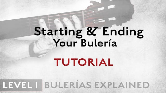 Bulerias Explained - Level 1 - Starti...