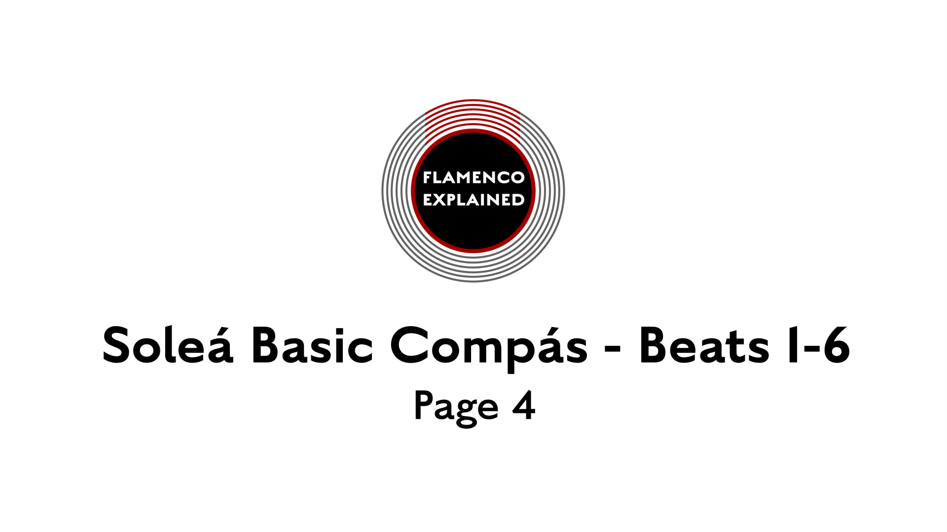 Solea Basic Compas Beats 1-6 Page 4