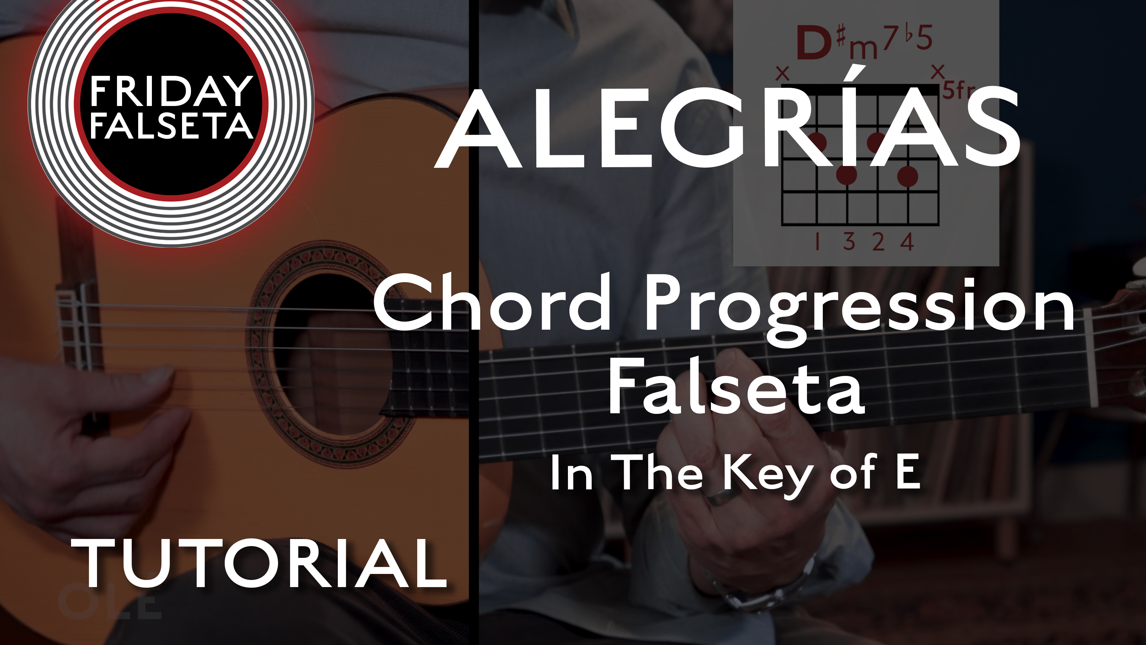 Friday Falseta - Alegrias in E - Chord Progression Falseta - TUTORIAL