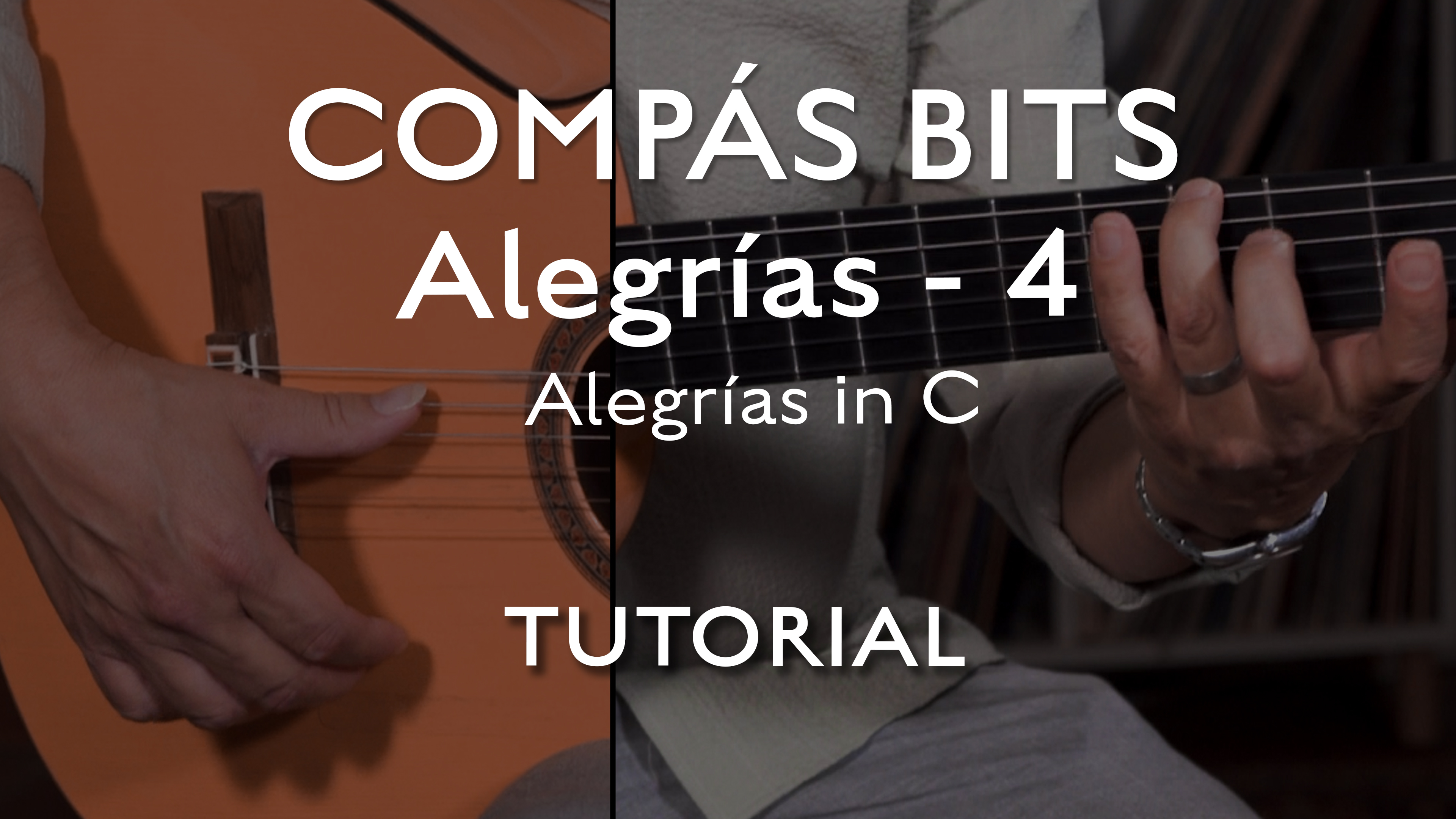 COMPÁS BITS - Alegrias 4 - Alegrias in C - TUTORIAL
