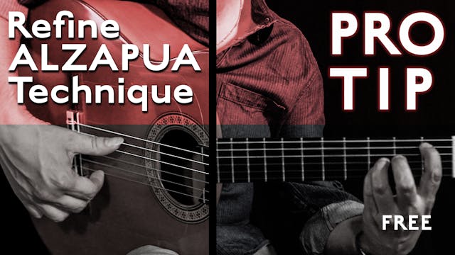 Refine Alzapua Technique - Pro Tip