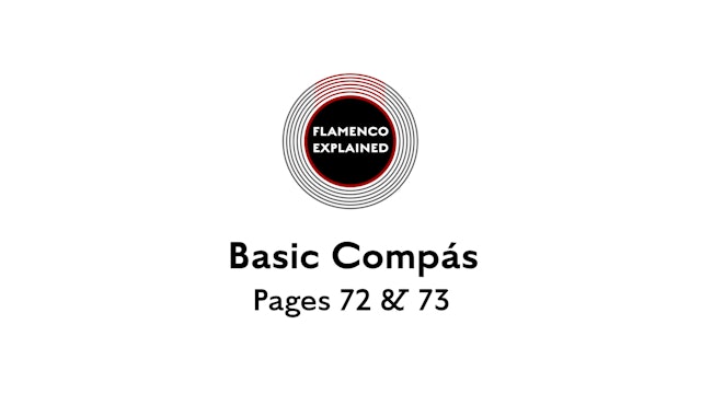 Bulerias Basic Compas Pages 72 & 73