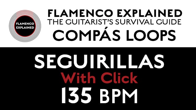 Compás Loops - Seguirilla - With Click 135 BPM