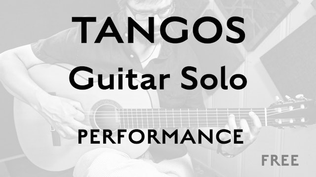 Tangos Explained - Guitar Solo - Performance