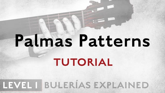Bulerias Explained - Level 1 - Palmas...