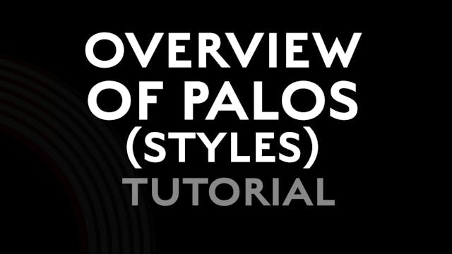 Overview of Flamenco Palos (styles) -...