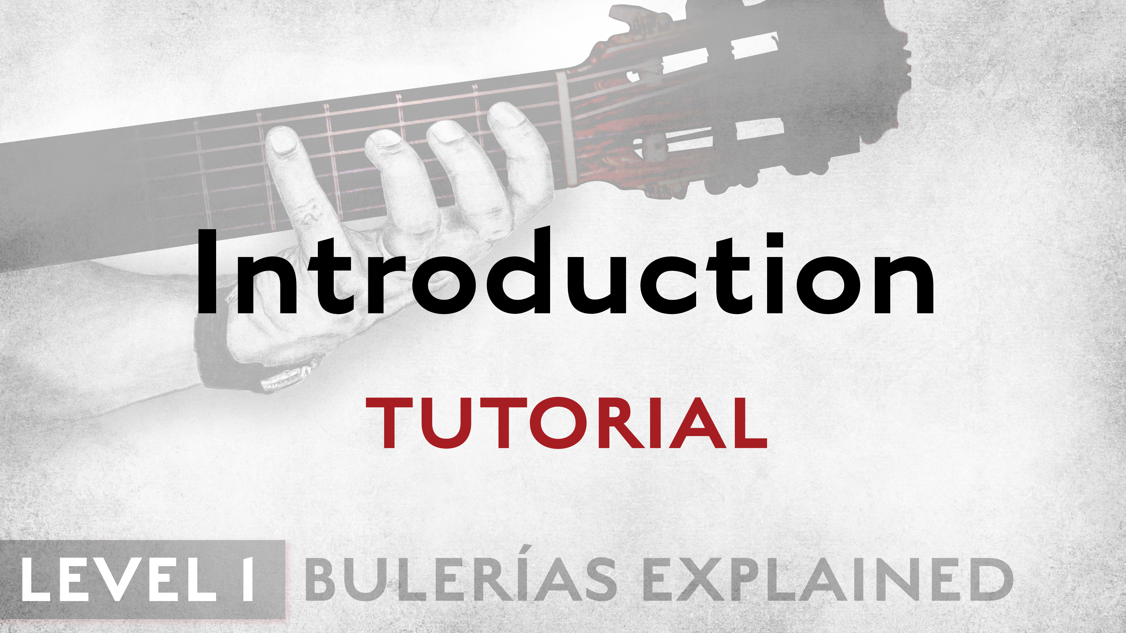 Bulerias Explained - Level 1 - Introduction - TUTORIAL
