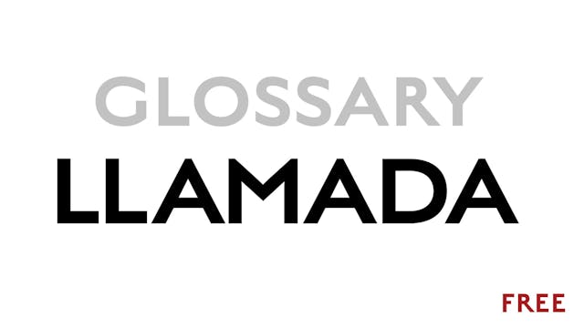 Llamada - Glossary Term