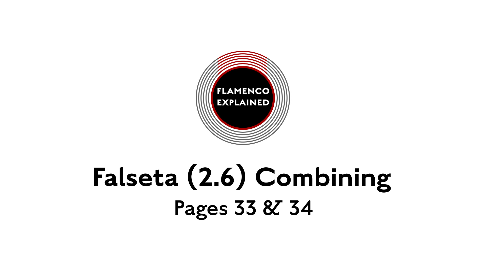 Tangos Falseta Combining, Pages 33 & 34