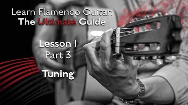 Lesson 1 - Part 3 - Tuning