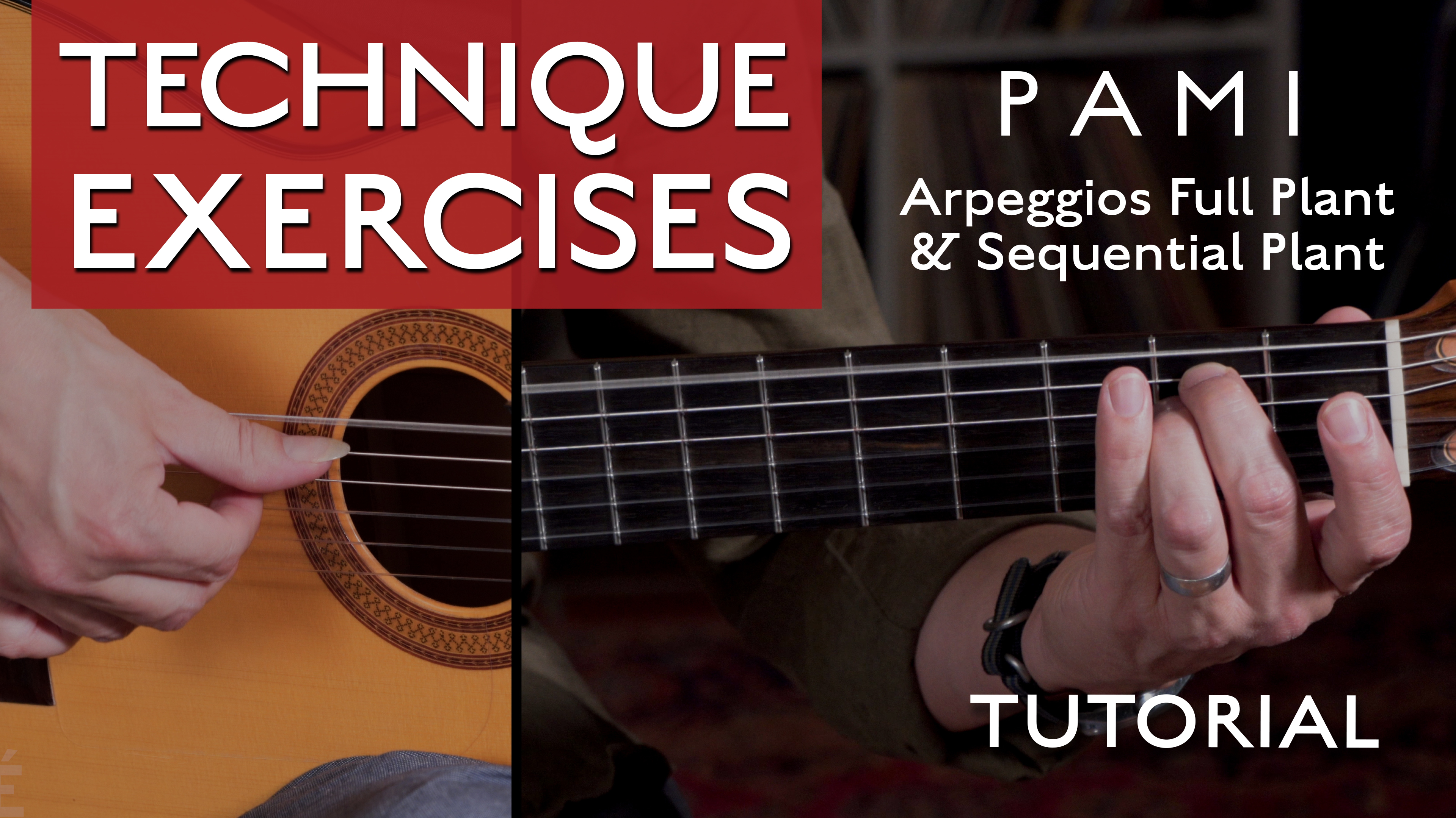 Technique Exercises - PAMI  Arpeggios Full Plant & Sequential Plant - TUTORIAL