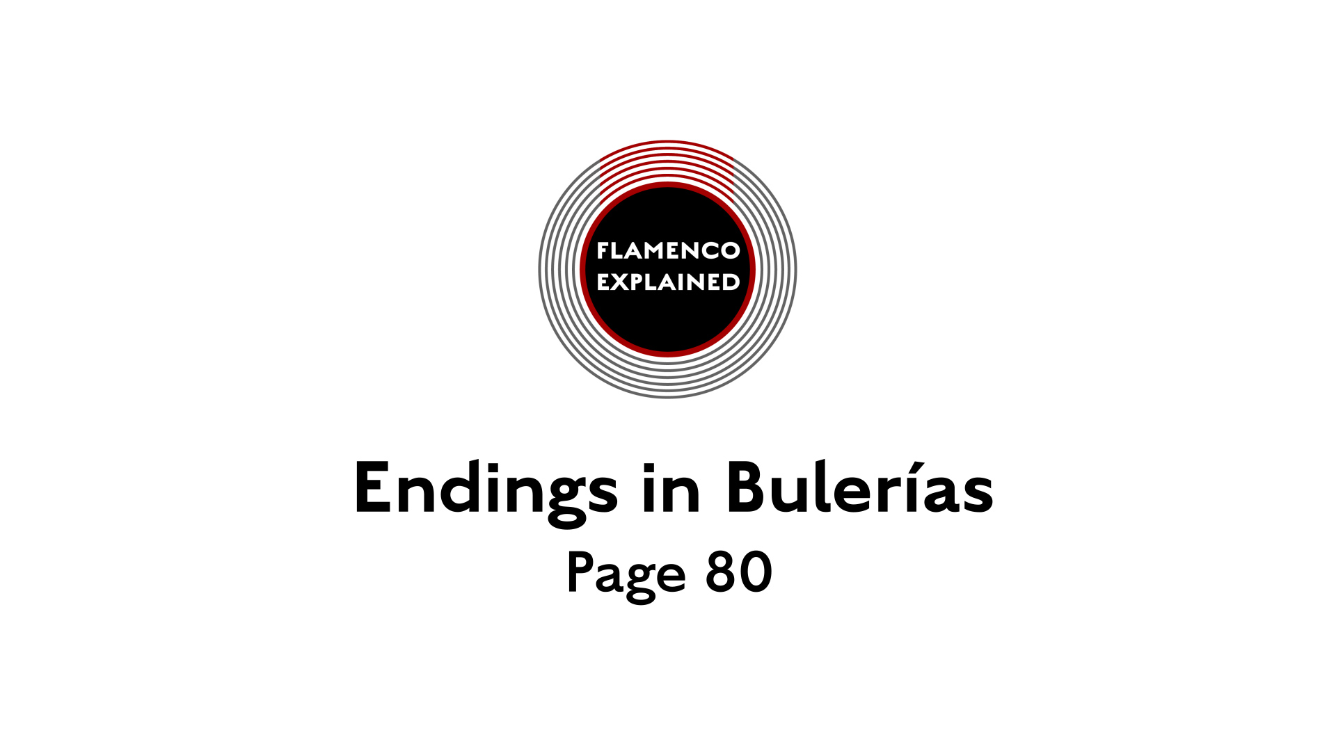 Bulerias Endings Page 80