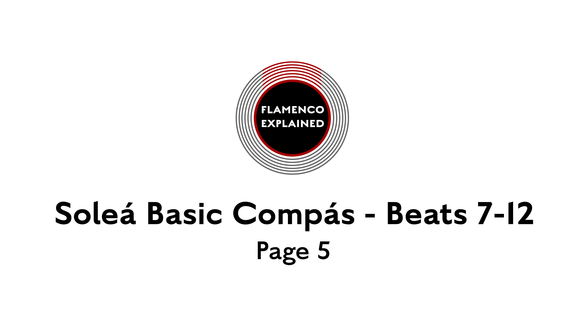 Solea Basic Compas Beats 7-12 Page 5