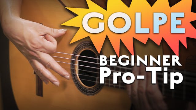 What is a Golpe - Beginner Pro Tip
