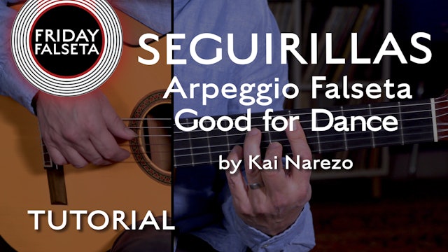 Friday Falseta-Seguirilla Arpeggio Falseta Good for Dance Kai Narezo - TUTORIAL