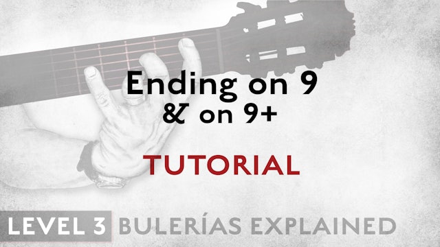 Bulerias Explained - Level 3 - Ending on 9 & 9+ - TUTORIAL