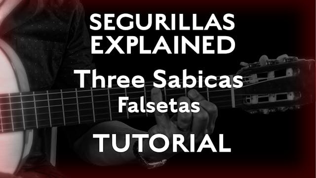 Seguirillas Explained - Three Sabicas...