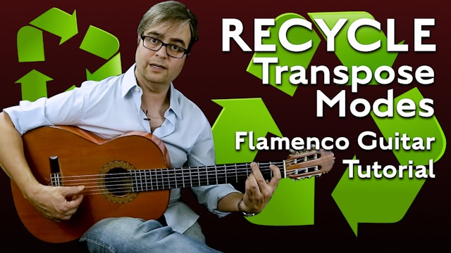 Solea Por Buleria and Alegrias - Recycling - Transpose Modes - TUTORIAL