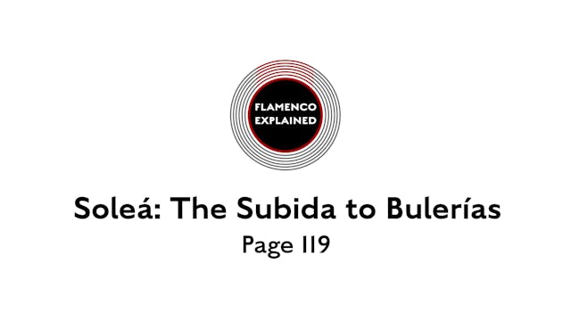 Solea The Subida To Bulerias Page 119