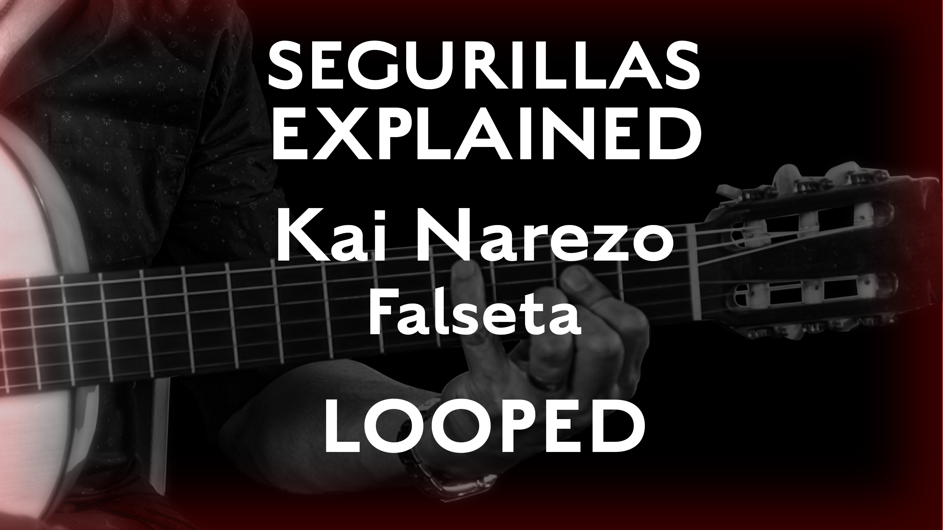 Seguirillas Explained - Kai Narezo Falseta - SLOW/LOOPED