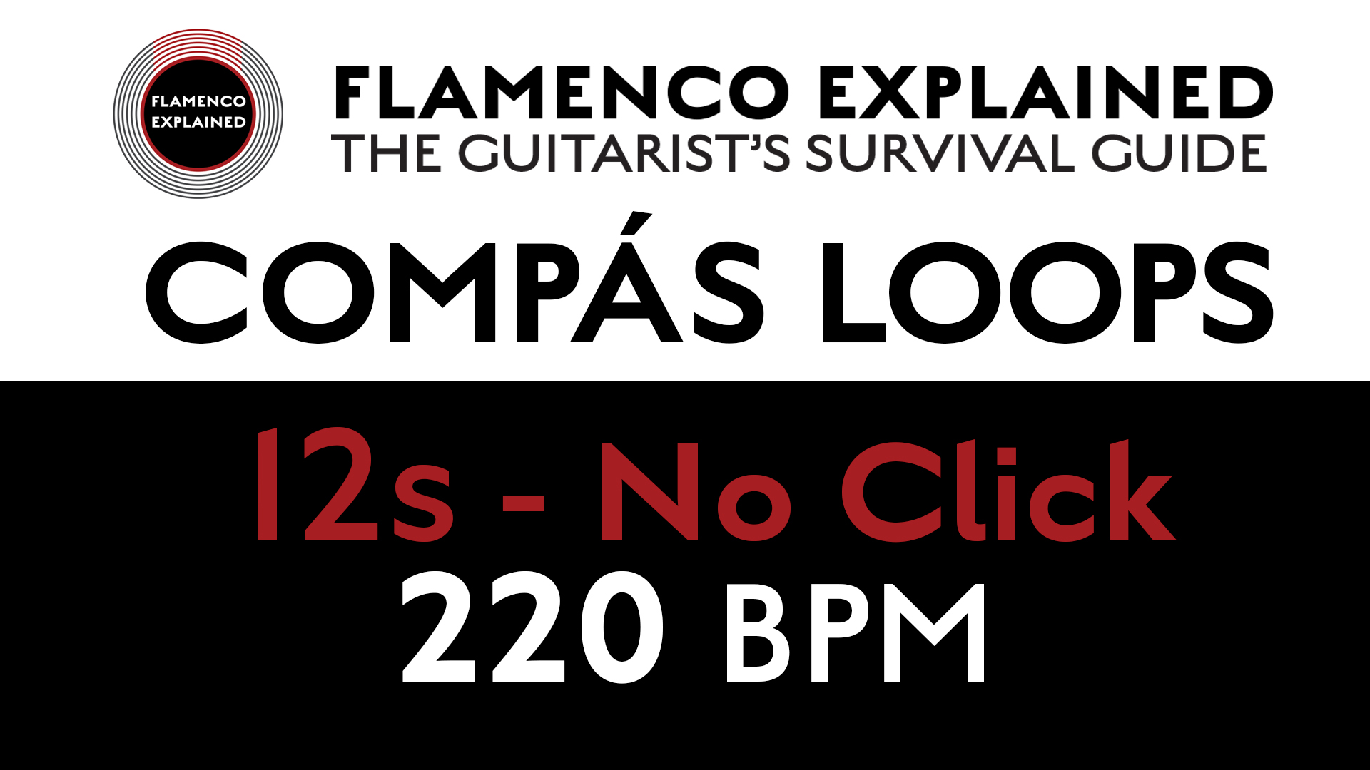 Compás Loops - 12s No Click 220 BPM