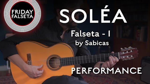 Friday Falseta - Solea - Sabicas Fals...