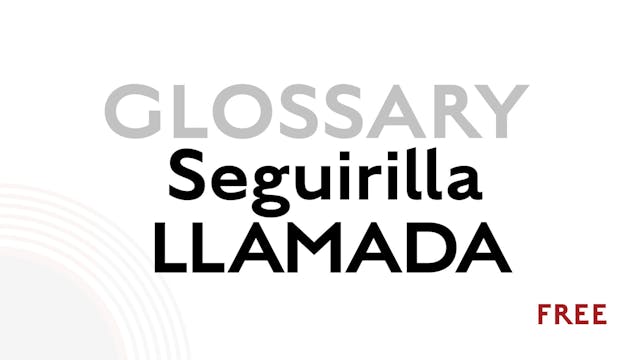 Llamada for Seguirilla - Glossary Term