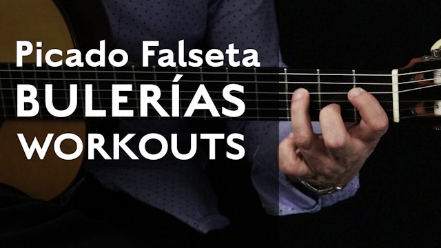 Picado Falseta Workout (Bulerias) - Tutorial