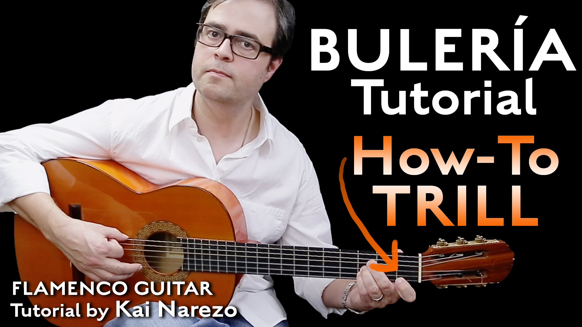 Bulerias How-To Trill - Flamenco Guitar Tutorial - by Kai Narezo