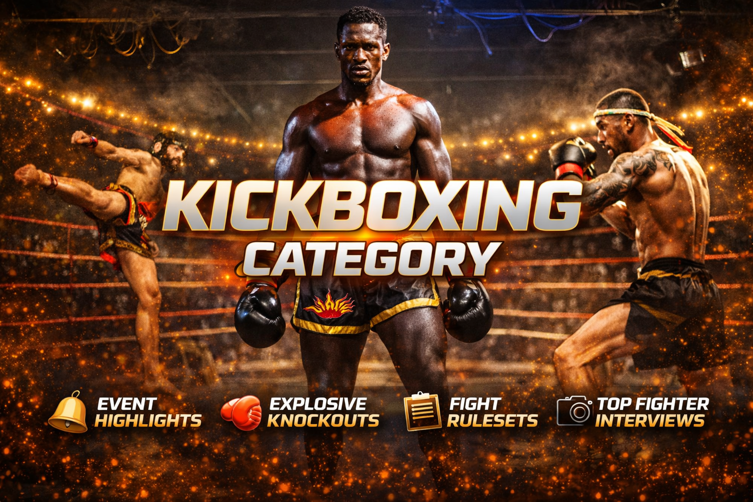 Kickboxing – Full Fights, Highlights & Fighter Features