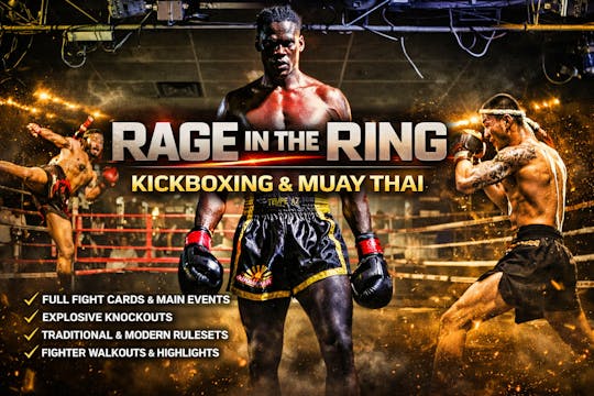 Rage in the Ring Kickboxing, Muay Thai and MMA