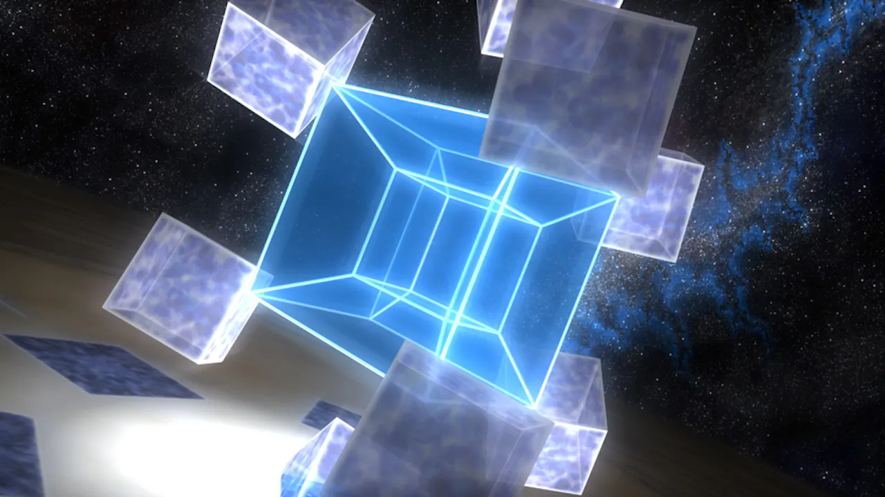 4d Hypercube Model 4D Hypercube Featurette - Flat World Productions