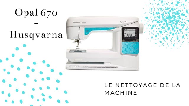 Nettoyage de la machine - Opal 670 - Husqvarna.mp4