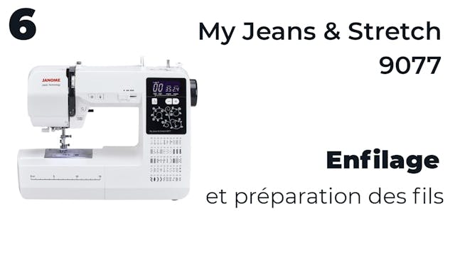 6- Enfilage et préparation des fils -...