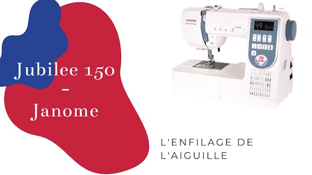 Enfilage du fil - Jubilee 150 - Janome.mp4