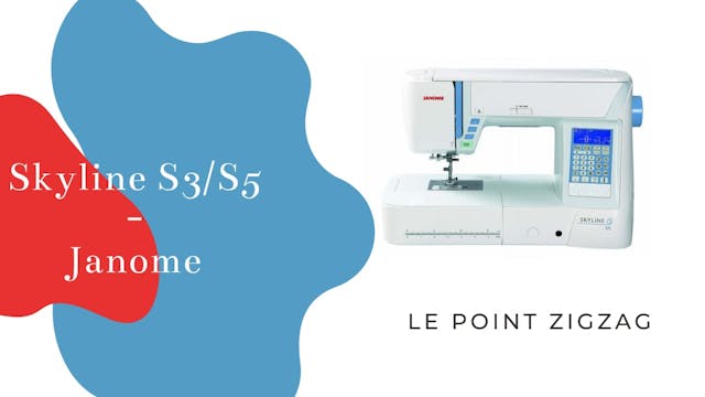 Point zigzag - Skyline S5 - Janome.mp4