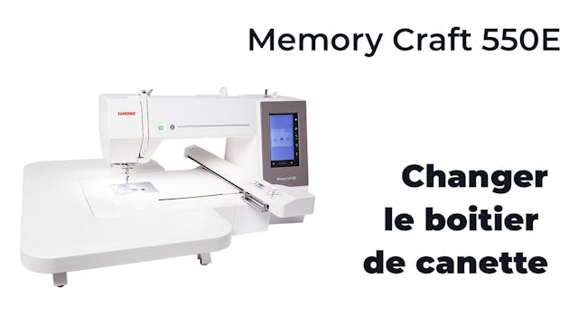 Boitier de canette - Memory Craft 550E - Janome.mp4