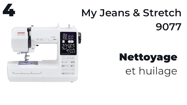 4- Nettoyage de la machine et huilage...