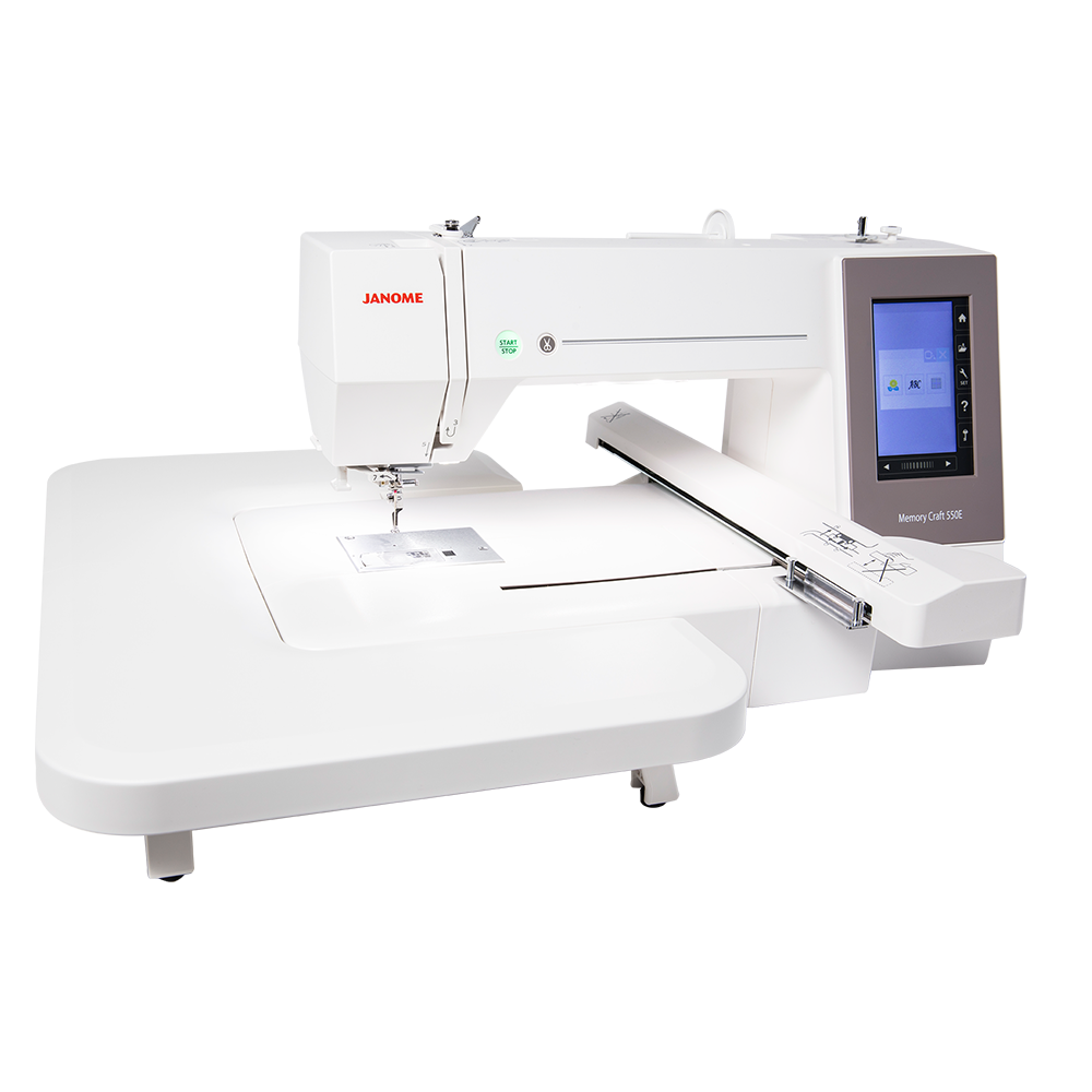 Vidéos de la Memory Craft 550E - Janome