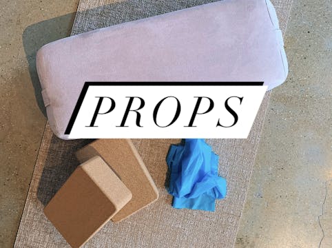 Intro To Basic Yoga Props