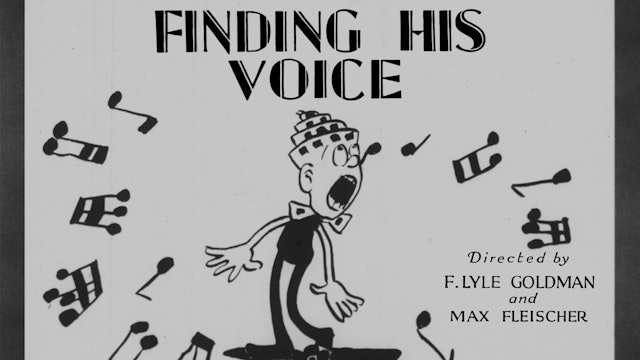 Finding His Voice (1929)