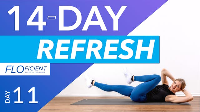 DAY 11: SEATED YOGA (14-Day Refresh)
