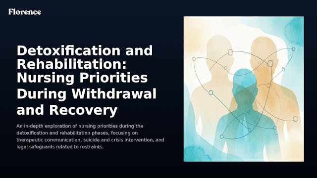 16c. Detoxification and Rehabilitation