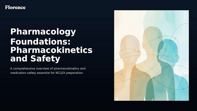 9a. Pharmacology Foundations