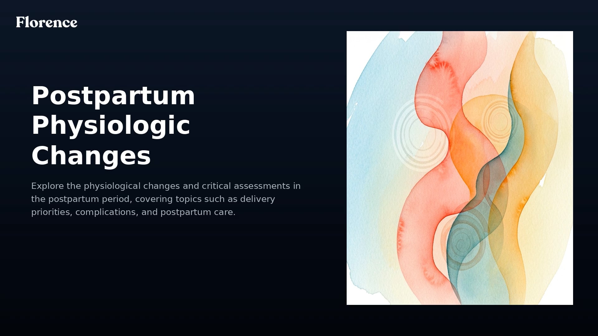 11a. Postpartum Physiologic Changes