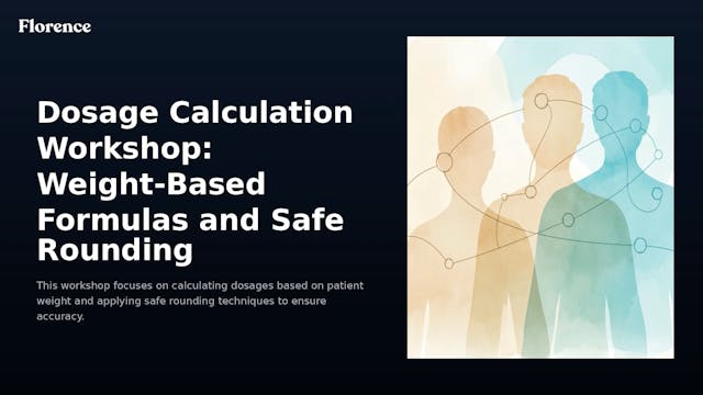 14c. Dosage Calculation Workshop
