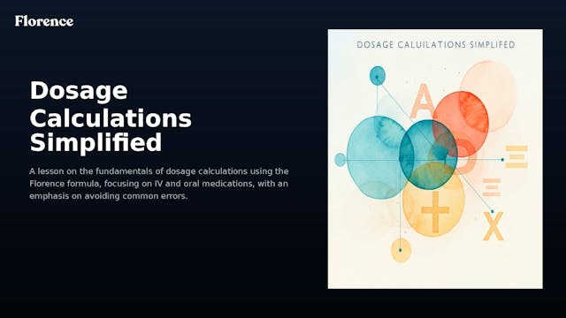 9d. Dosage Calculations Simplified