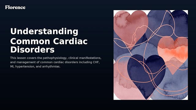 6b. Common Cardiac Disorders