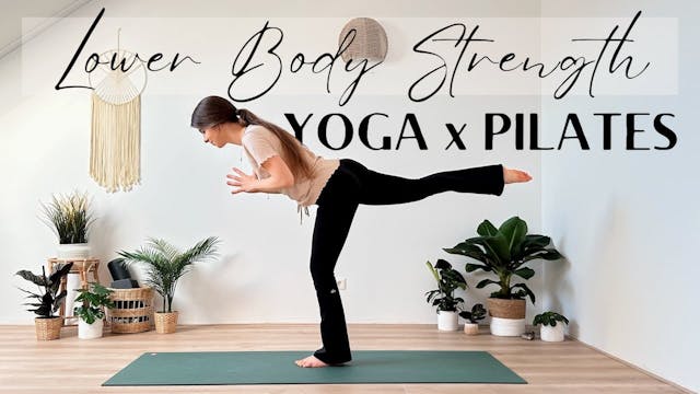Equestrian Yoga #2 – Lower Body Strength | Yoga Pilates Fusion (27 Min)